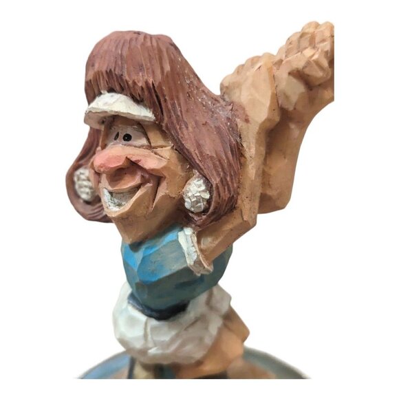 Jar With Cork Lid Tumbleweed Pottery Green Fees Teal USA Handcrafted Golf Golfer - Picture 13 of 16